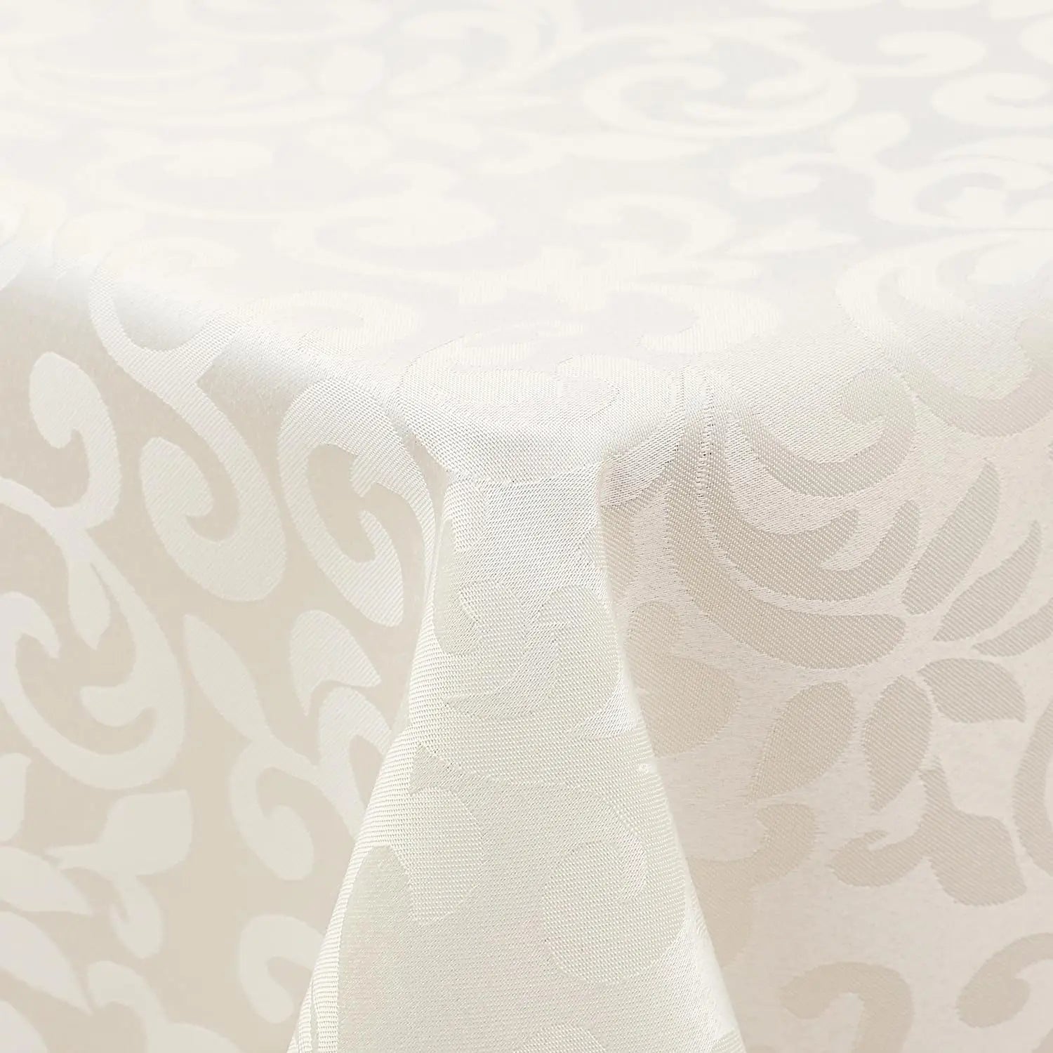 Nappe de Table Beige à Motifs Sobres chic