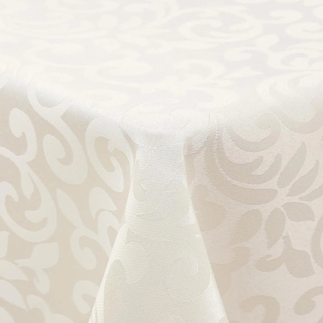 Nappe de Table Beige à Motifs Sobres chic