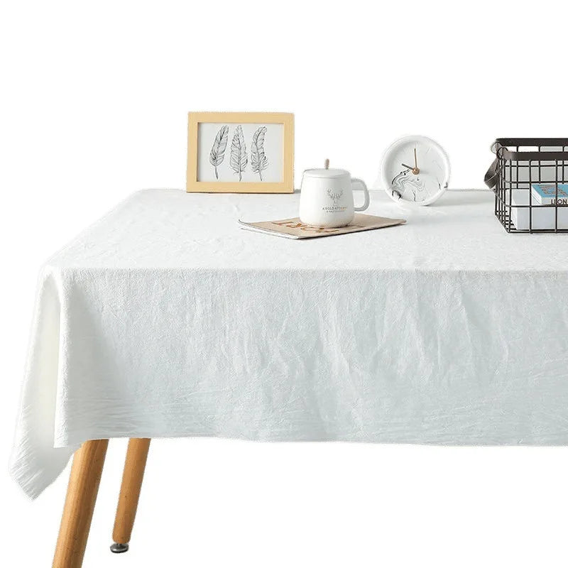 Nappe de Table Blanche Epurée Design