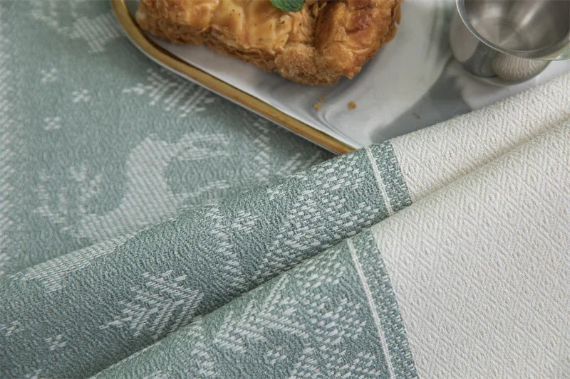 Nappe de Table Rennes Sobre en Lin Beige