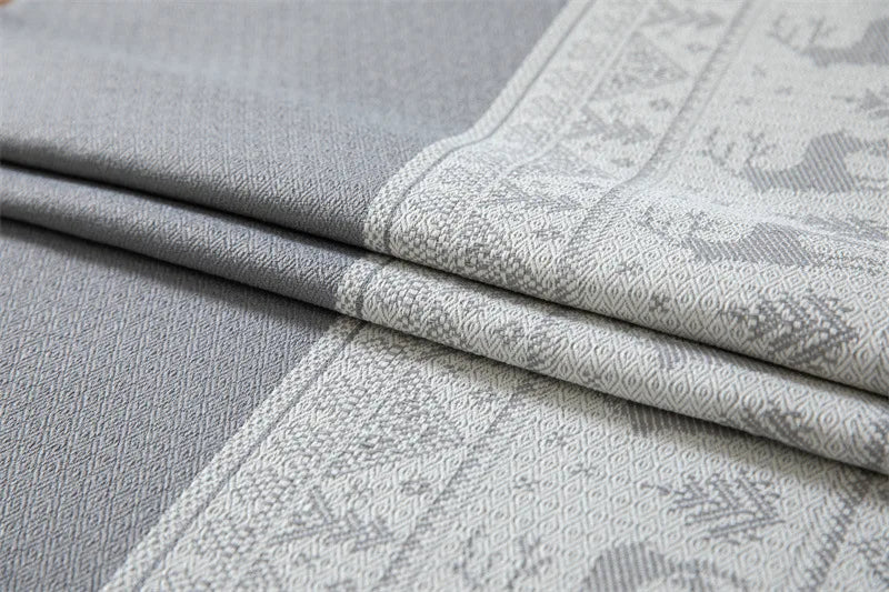 Nappe de Table Rennes Sobre en Lin Gris