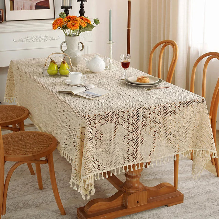 Nappe de Table en Crochet