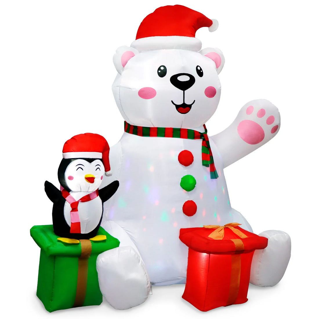 Ours Polaire Noël Gonflable Design