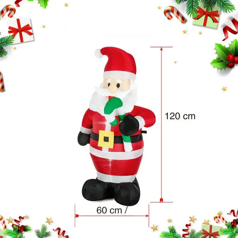 Père Noël Gonflable stylé