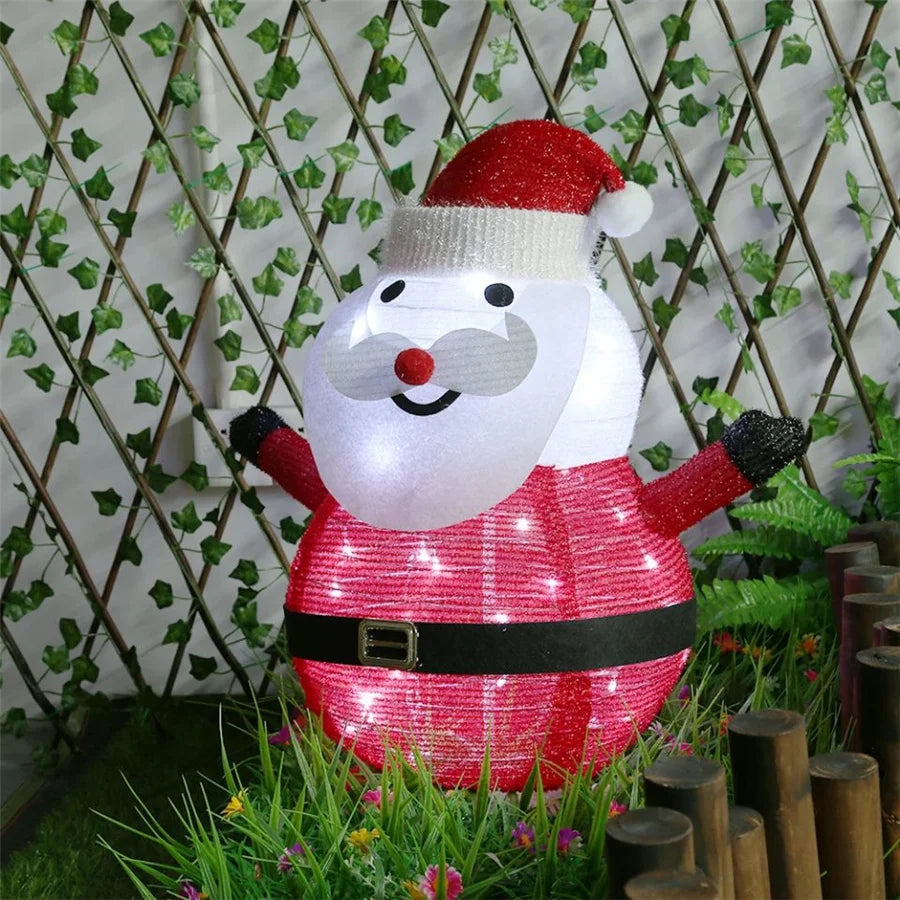 Père Noël Lanterne Lumineuse