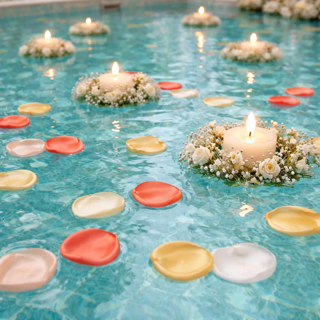 Pétales Déco Mariage Raffinés luxe Design