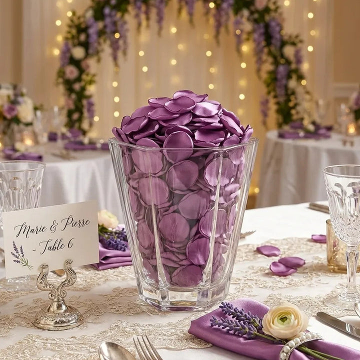 Pétales Décoratifs Mariage Violet 