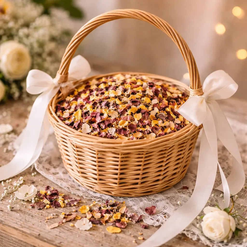 Pétales De Fleurs Séchées Mariage unique