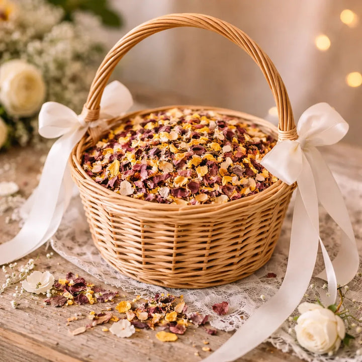 Pétales De Fleurs Séchées Mariage unique