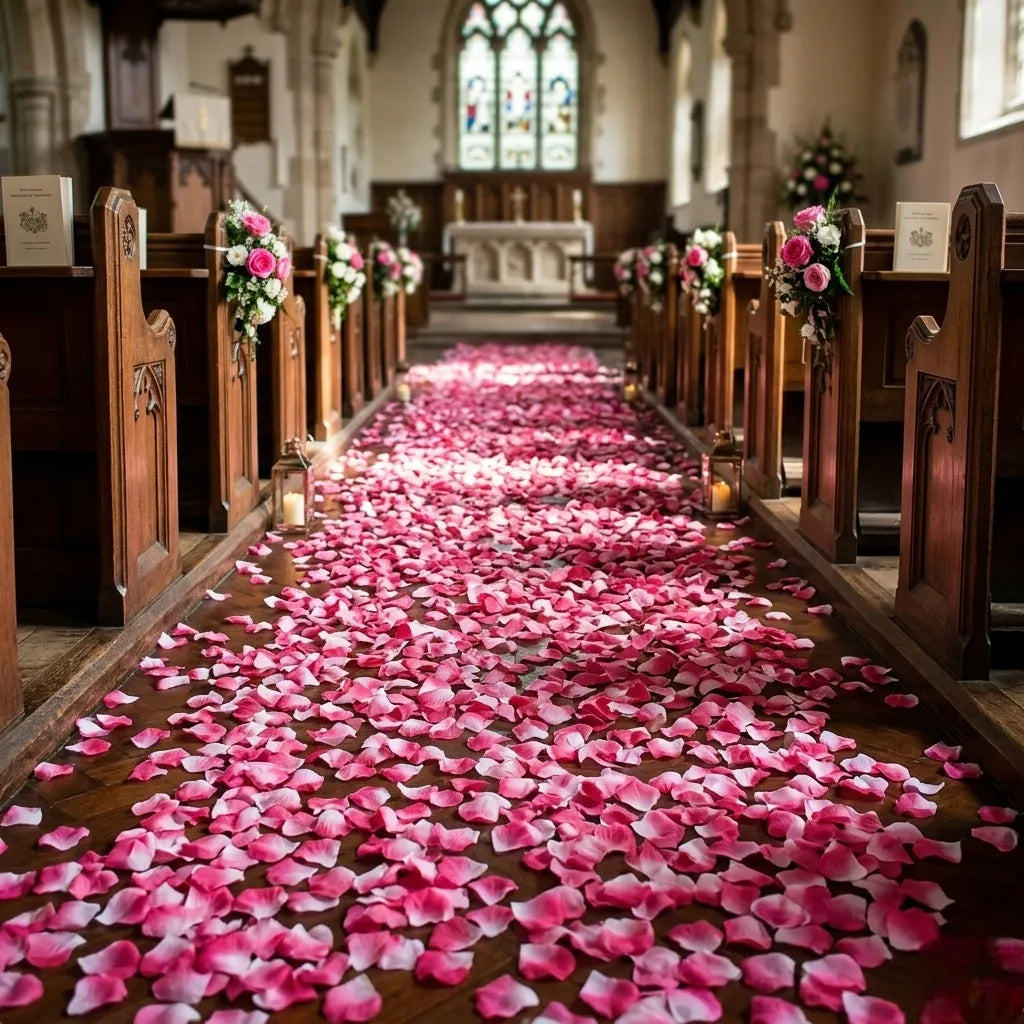 Pétales De Roses Artificielles Mariage