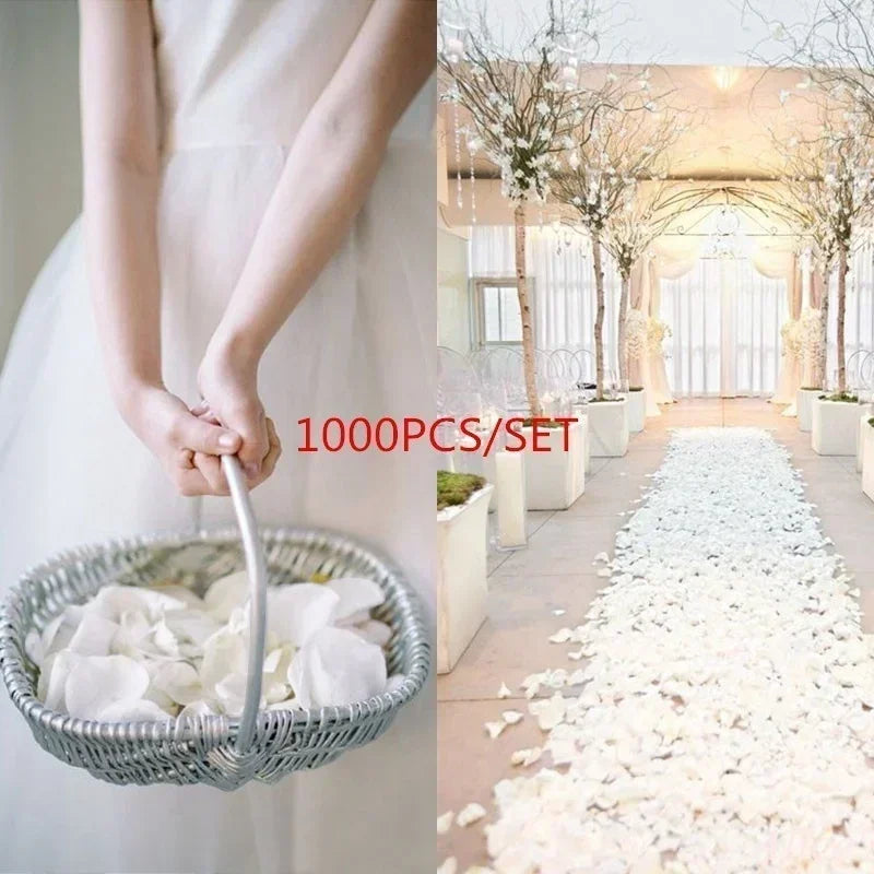 Pétales De Roses Blancs Mariage chic