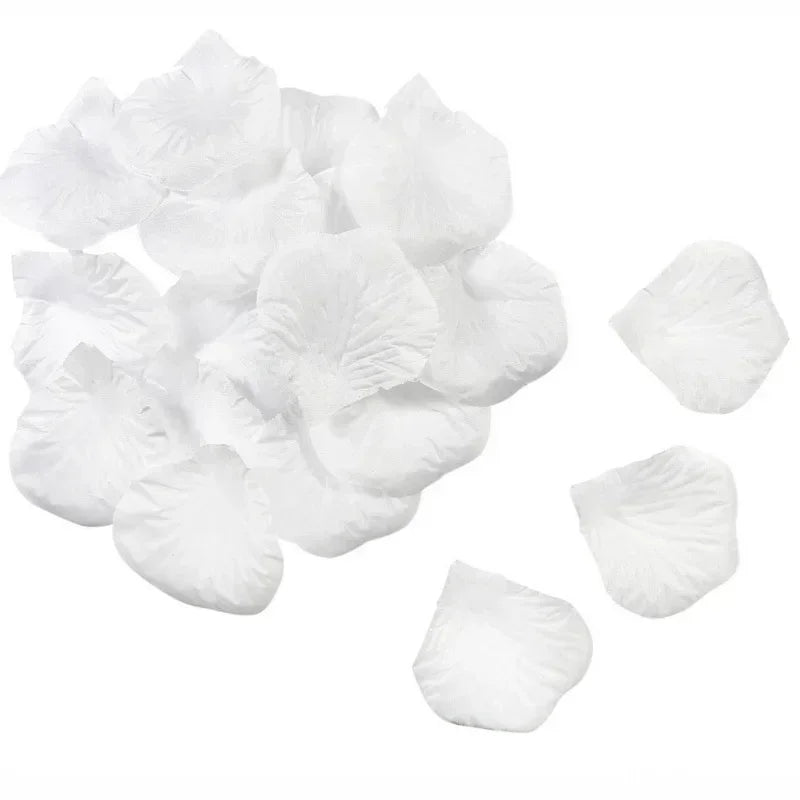 Pétales De Roses Blancs Mariage élégant