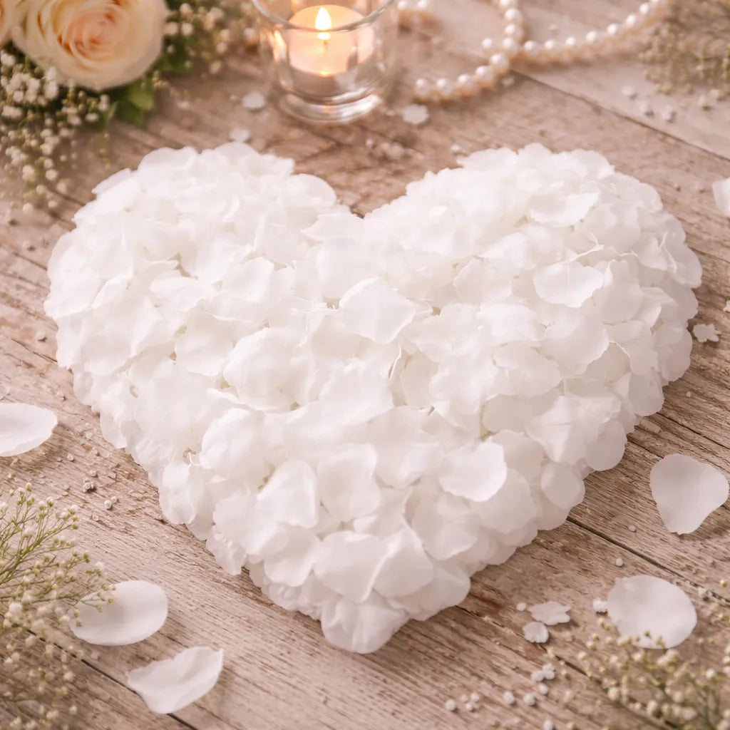 Pétales De Roses Blancs Mariage tendance