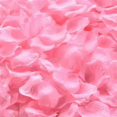 Pétales de Fleurs Artificielles Rose Clair Romantique
