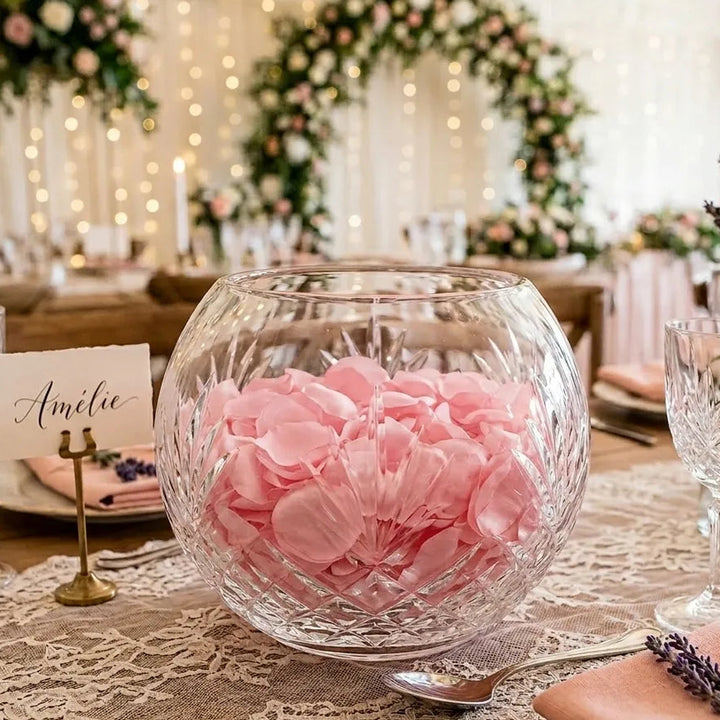Pétales de Fleurs Mariage Rose Tendre 