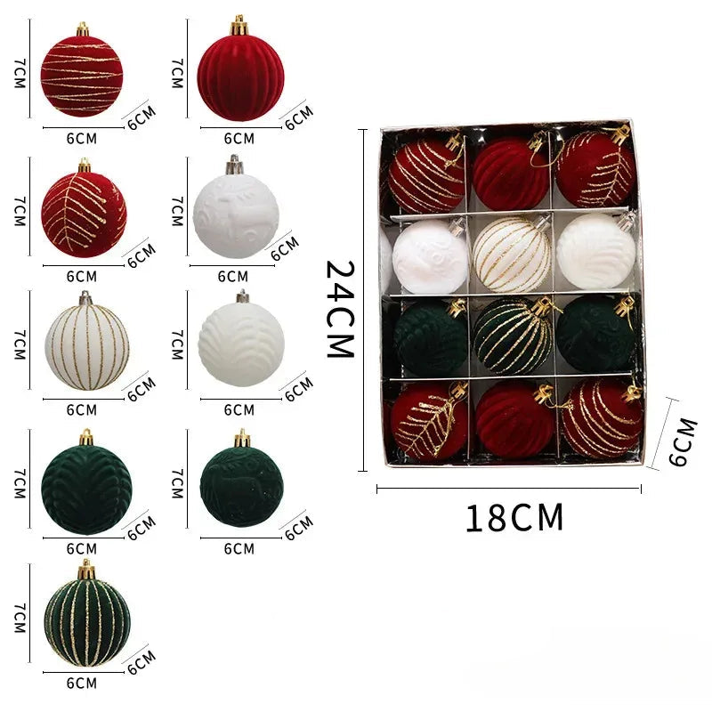 Pack de Boules de Noël Raffinées