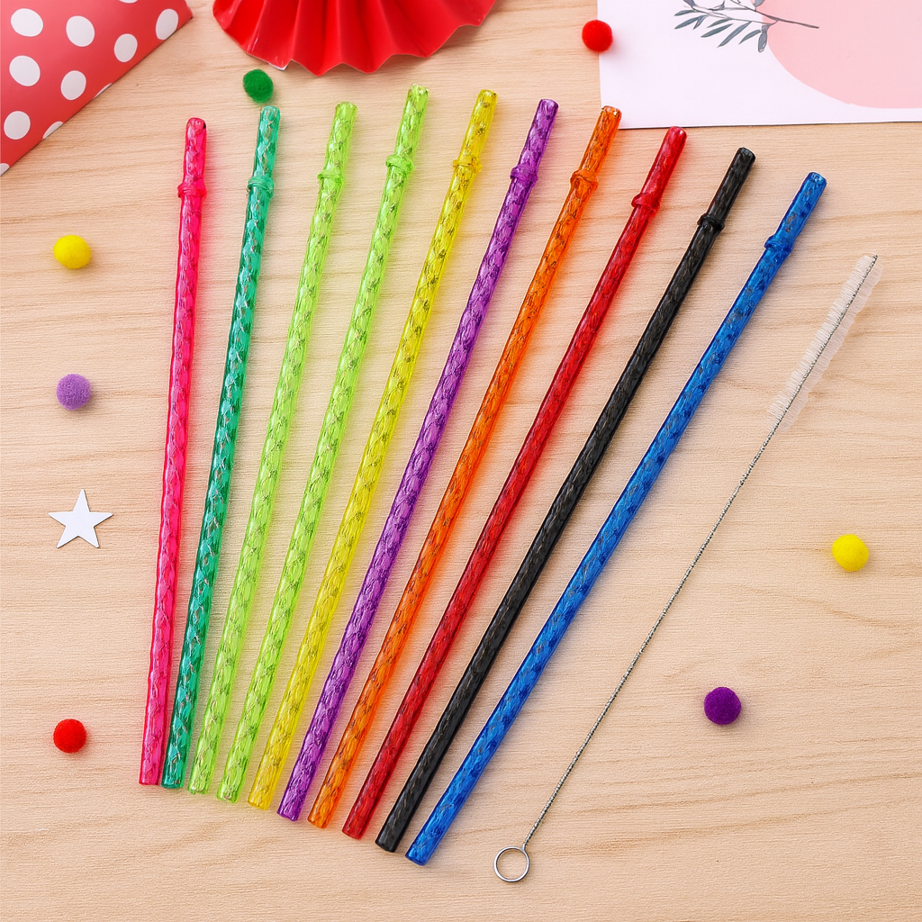 Paille En Plastique Originale