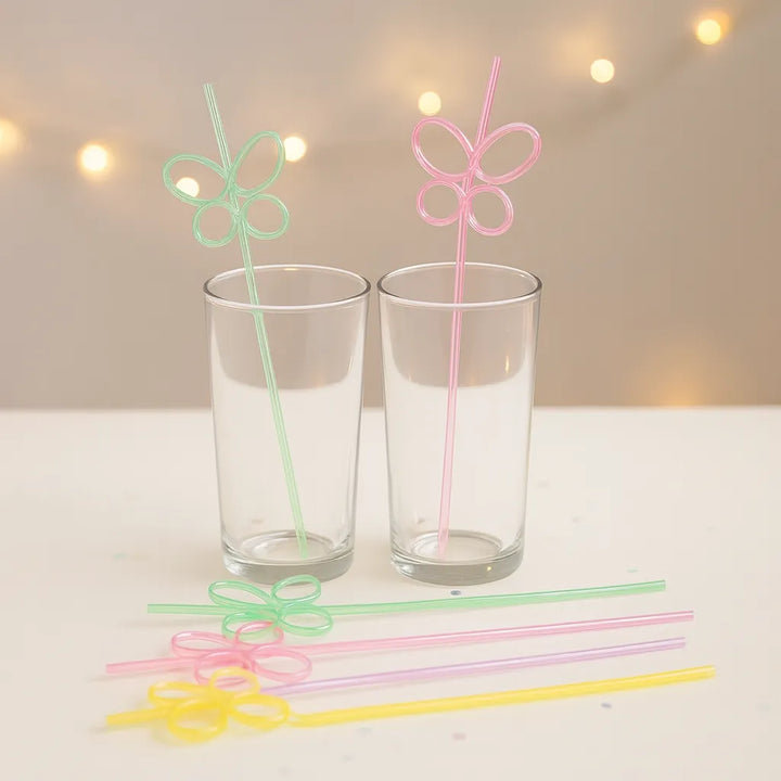 Pailles Réutilisables Plastique,12 Pièces Paille Plastique Enfant, Pailles Mignonnes Pour Fêtes Pailles Réutilisables Plastique,12 Pièces Paille Plastique Enfant, Pailles Mignonnes Pour Fêtes