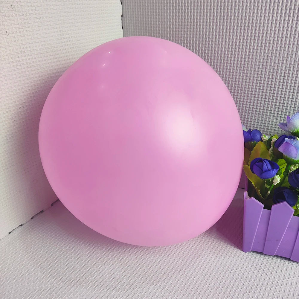 Paire de Ballons Géants Mariage Roses Unique