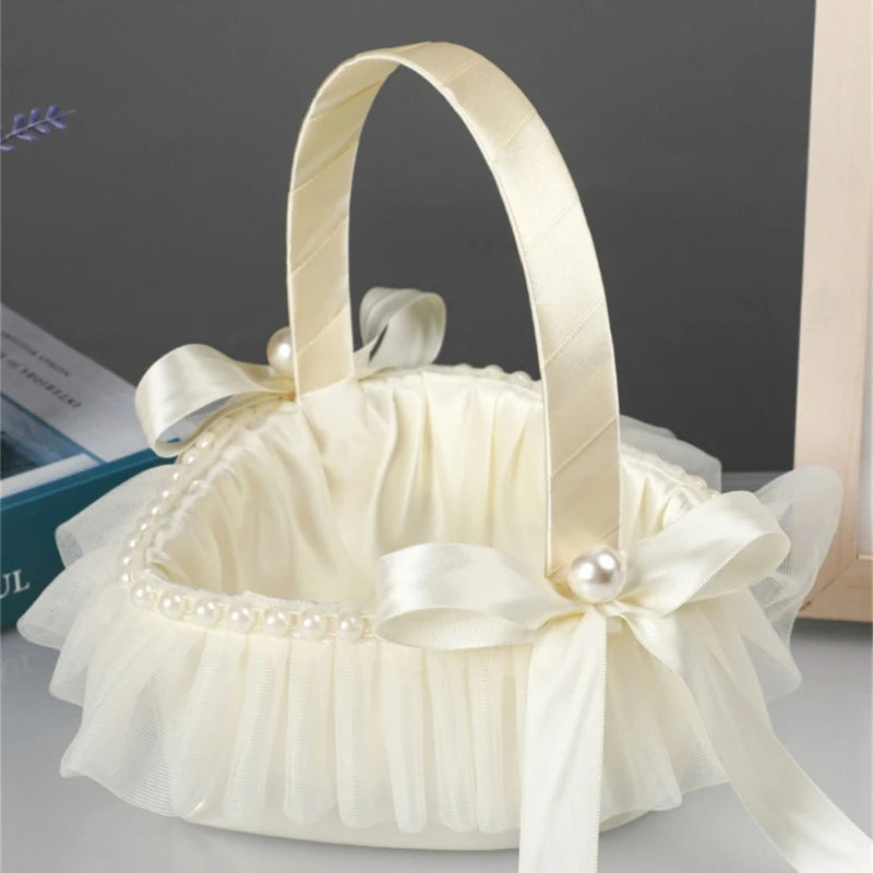 Panier à Pétales Cœur Chic