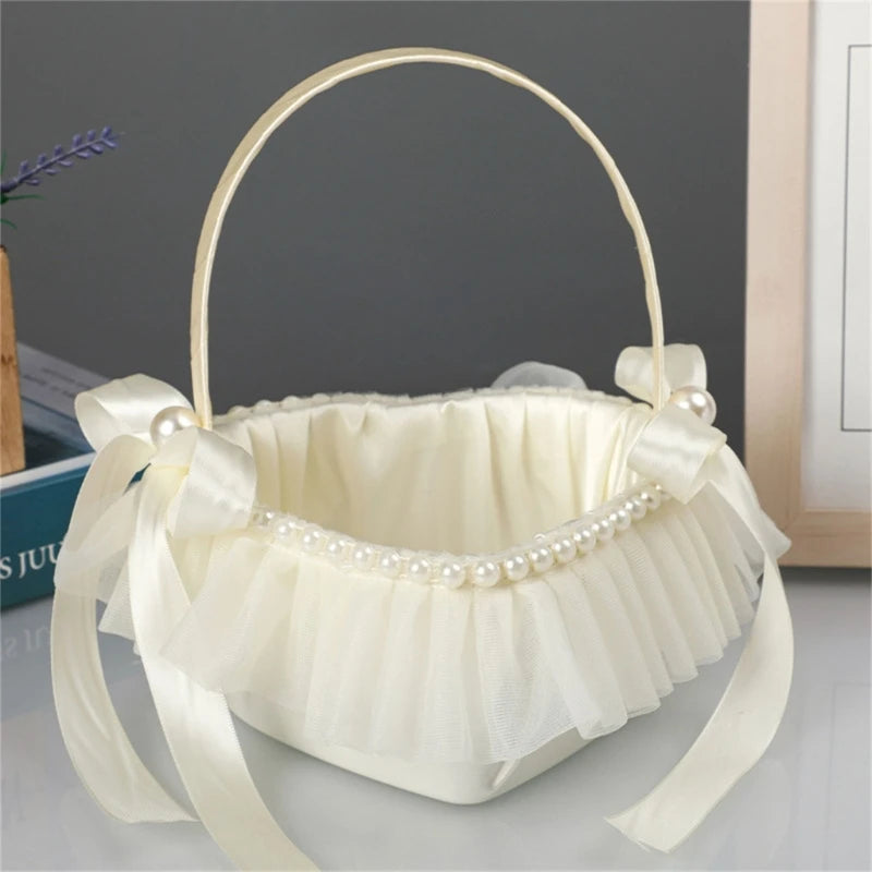 Panier à Pétales Cœur Unique