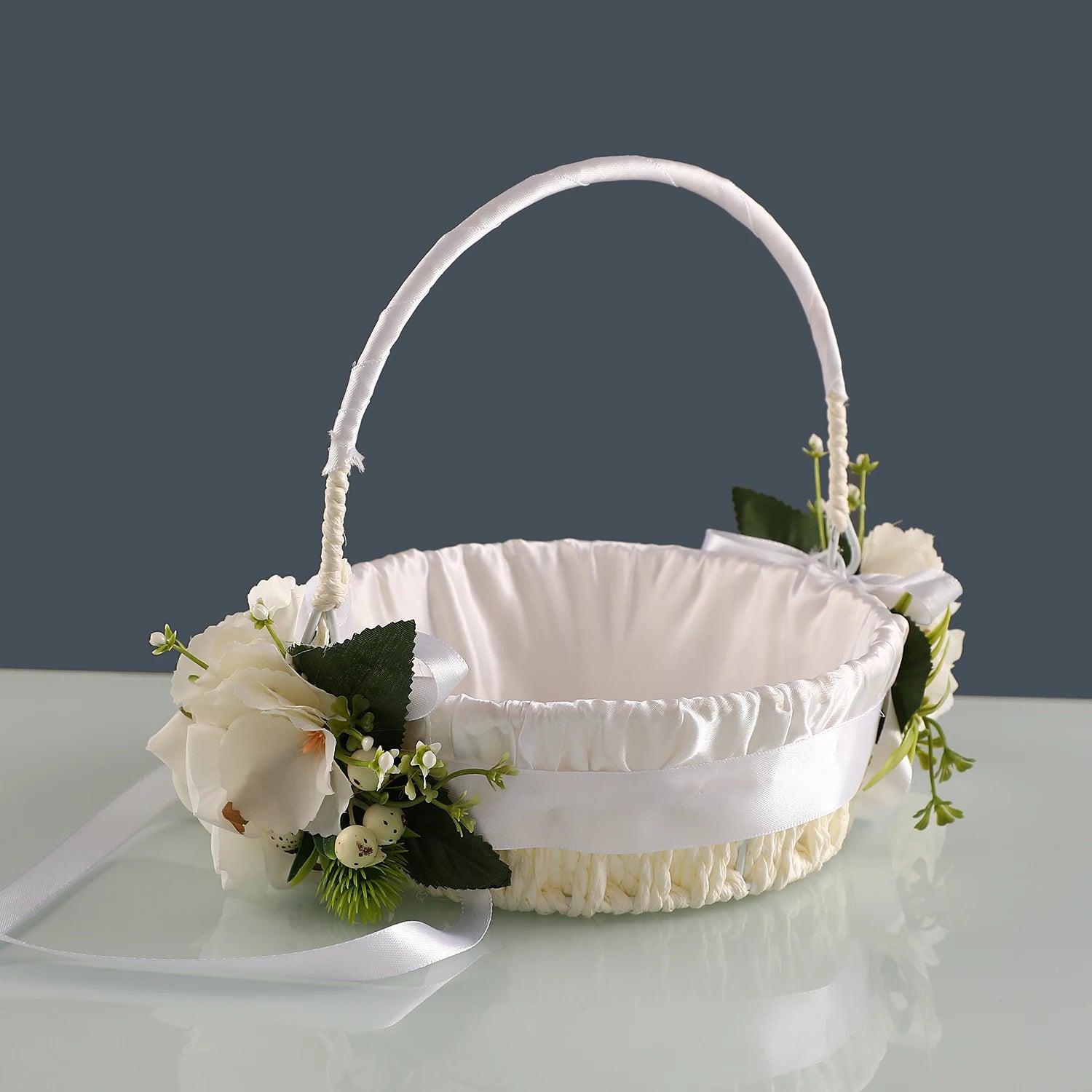 Panier à Pétales Champêtre raffiné