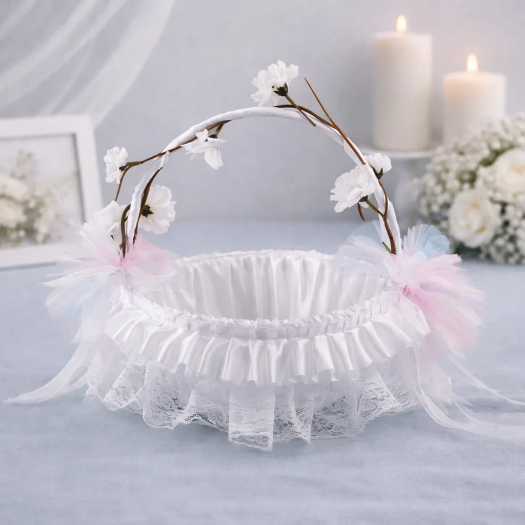 Panier à Pétales Design Boho stylé