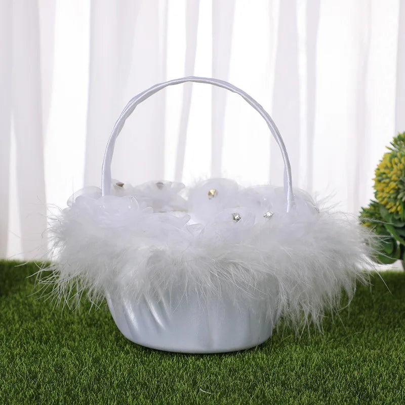 Panier à Pétales à Plumes