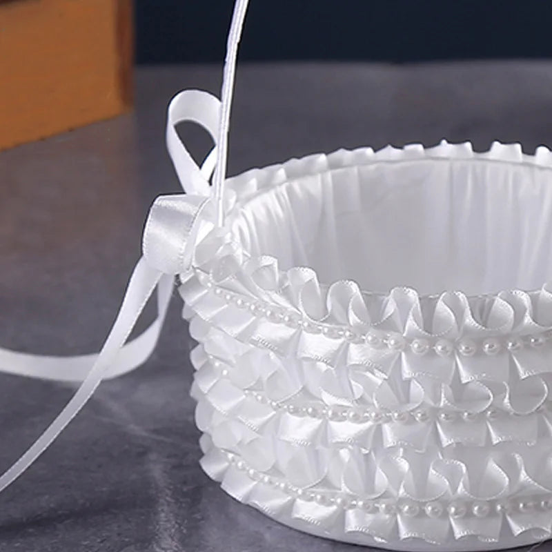 Panier à Pétales à Volants Durable