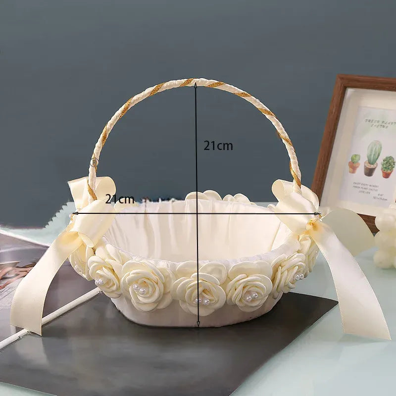 Panier à Pétales Élégant raffiné