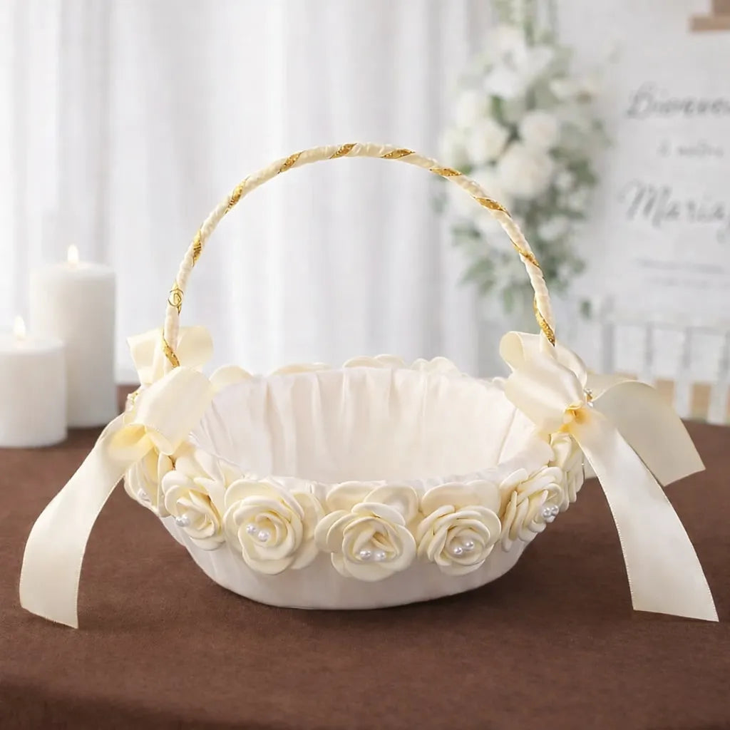 Panier à Pétales Élégant stylé
