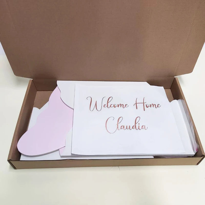 Panneau de Bienvenue Mariage Papillon Original