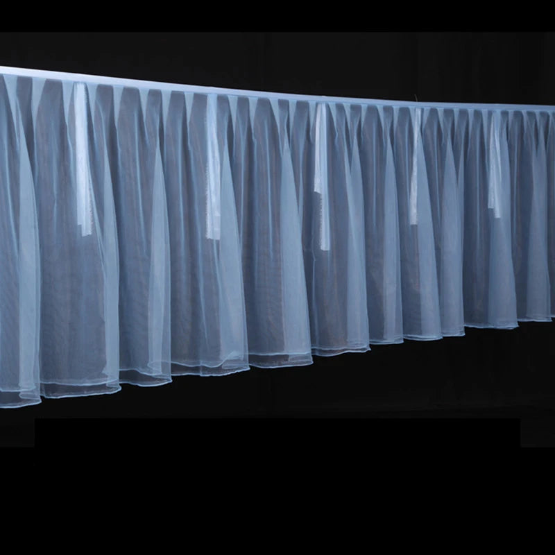 Panneau de Voilage Plafond Tutu Bleu glamour