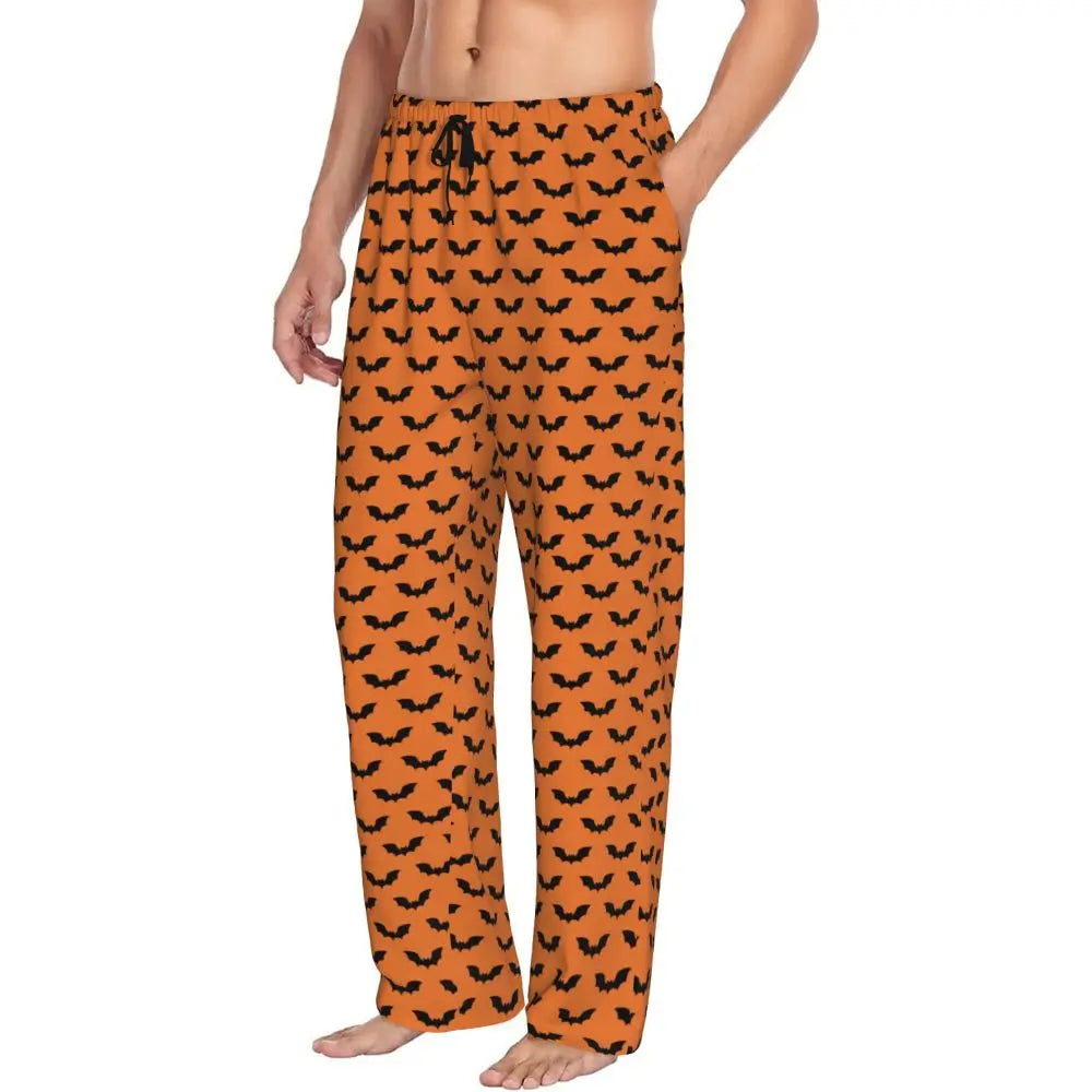 Pantalon Pyjama Halloween Homme Orange