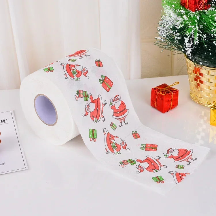 Papier Toilette à Motif Père Noël