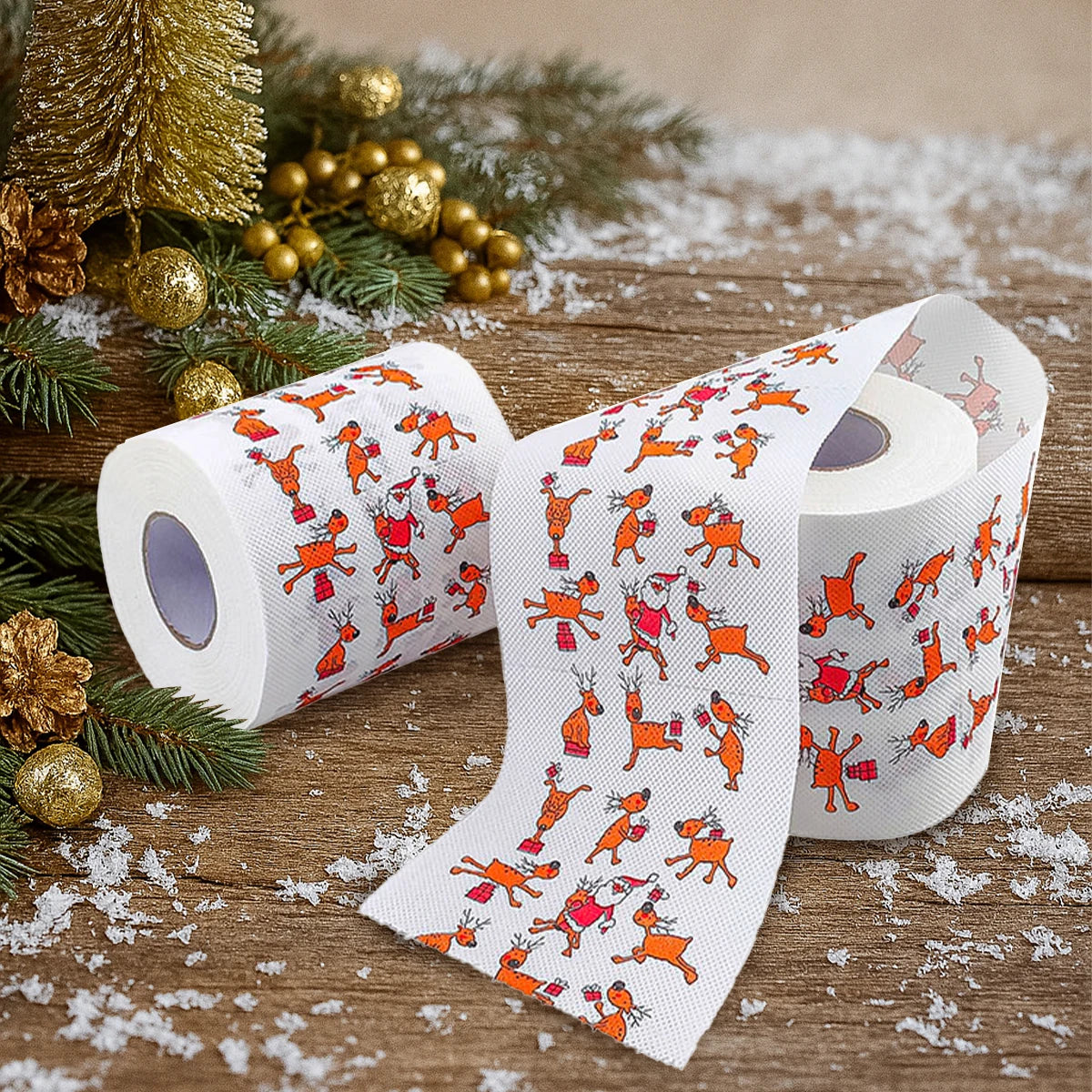 Papier Toilette Noël Amusant