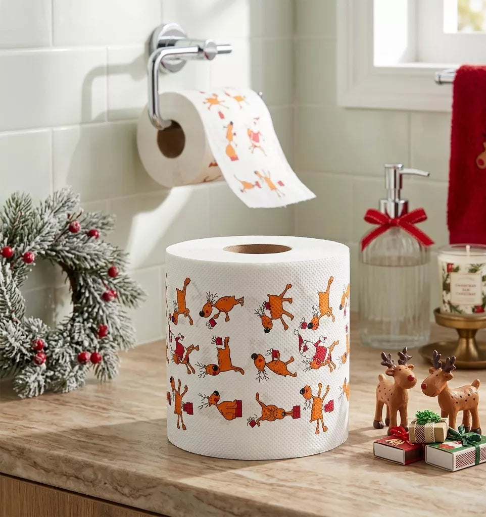 Papier Toilette Noël Amusant Durable