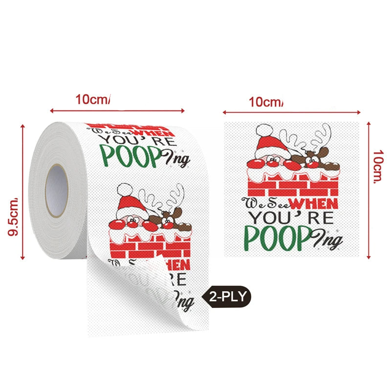Papier Toilette Noël Ludique Original