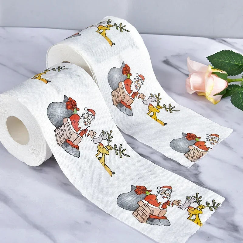 Papier Toilette Père Noël et Renne