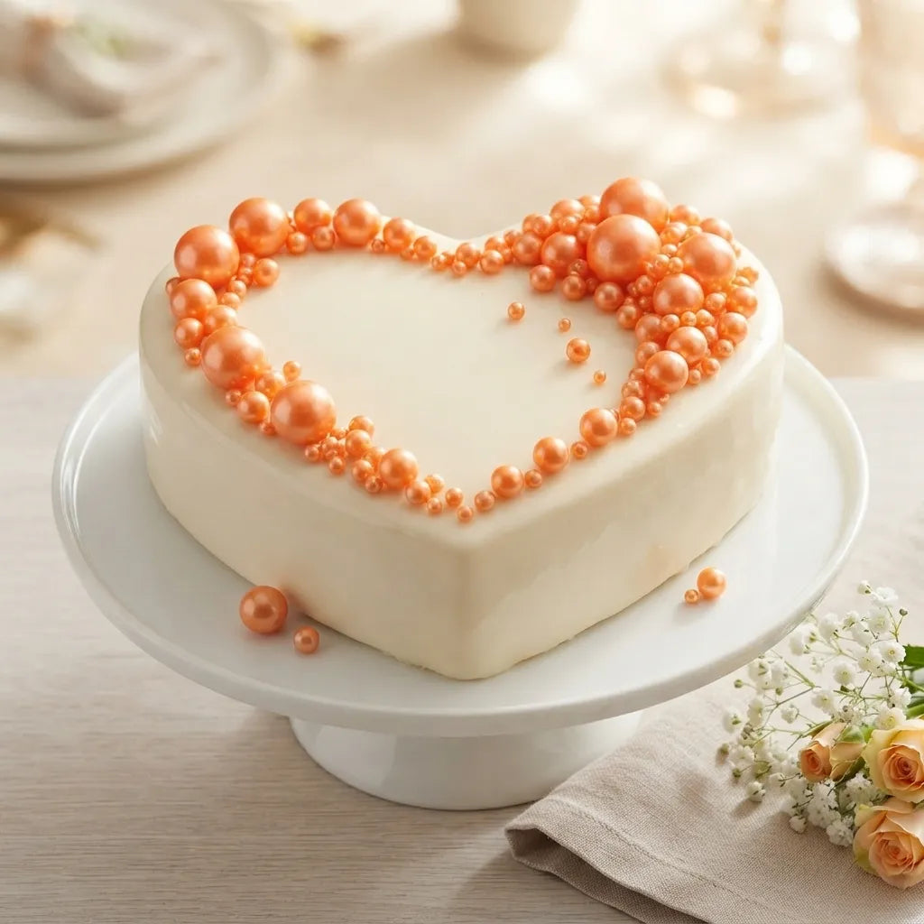 Perles Comestibles Oranges Design