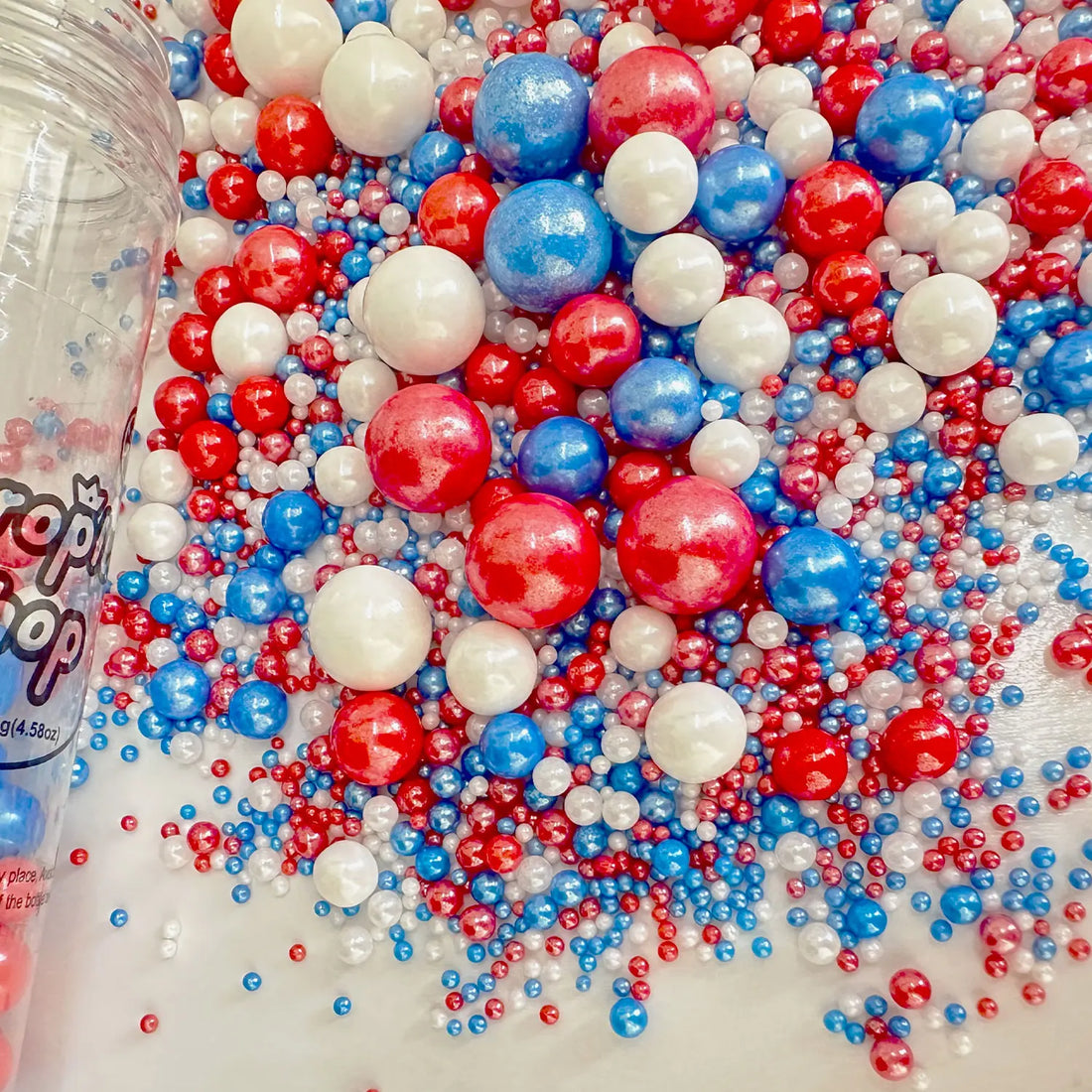 Perles Décoratives Comestibles Gâteau Minimaliste