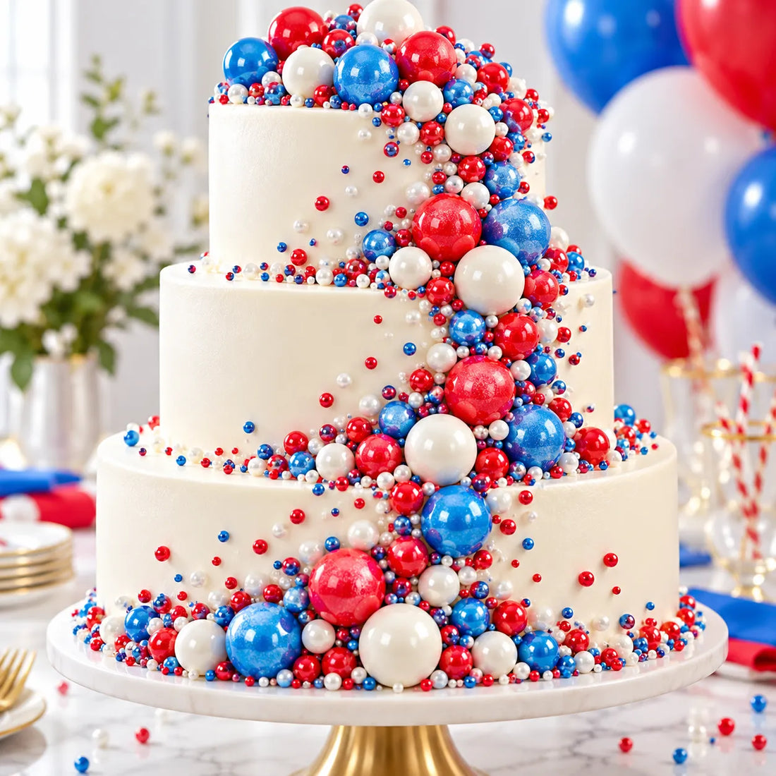 Perles Décoratives Comestibles Gâteau unique