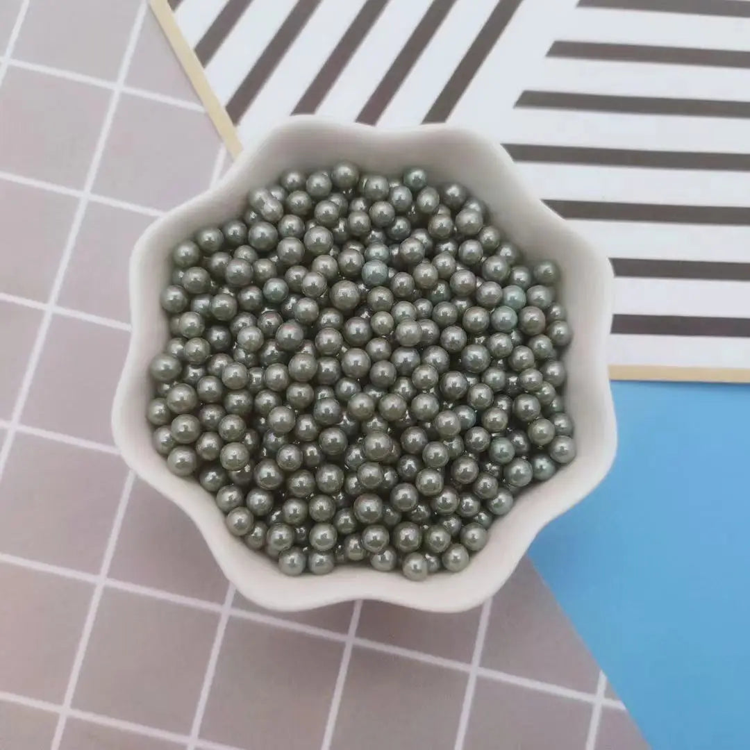 Perles Grises Comestibles Pour Gâteau contemporaine