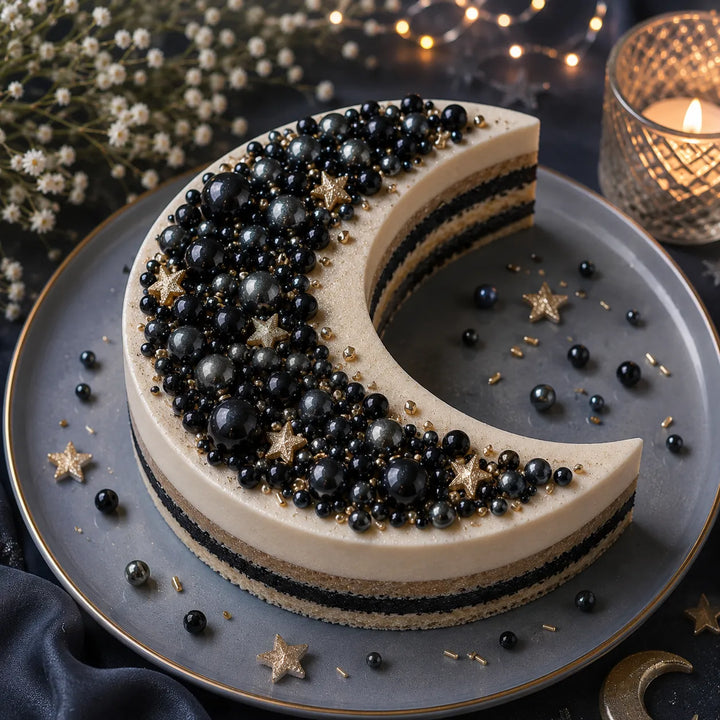 Perles Noires Comestibles pour Gâteau