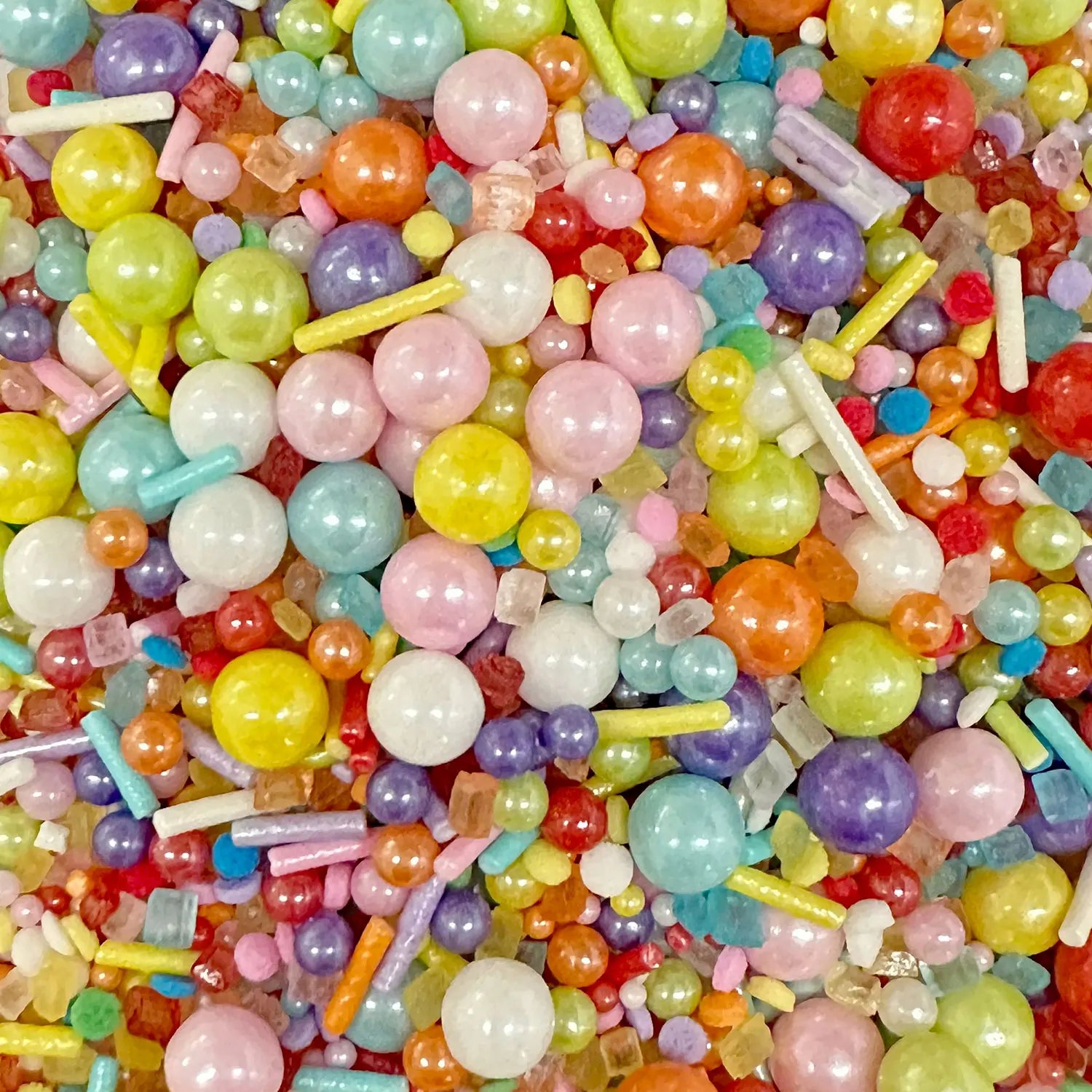 Perles et Vermicelles Multicolores pour Gâteau Harmonieux