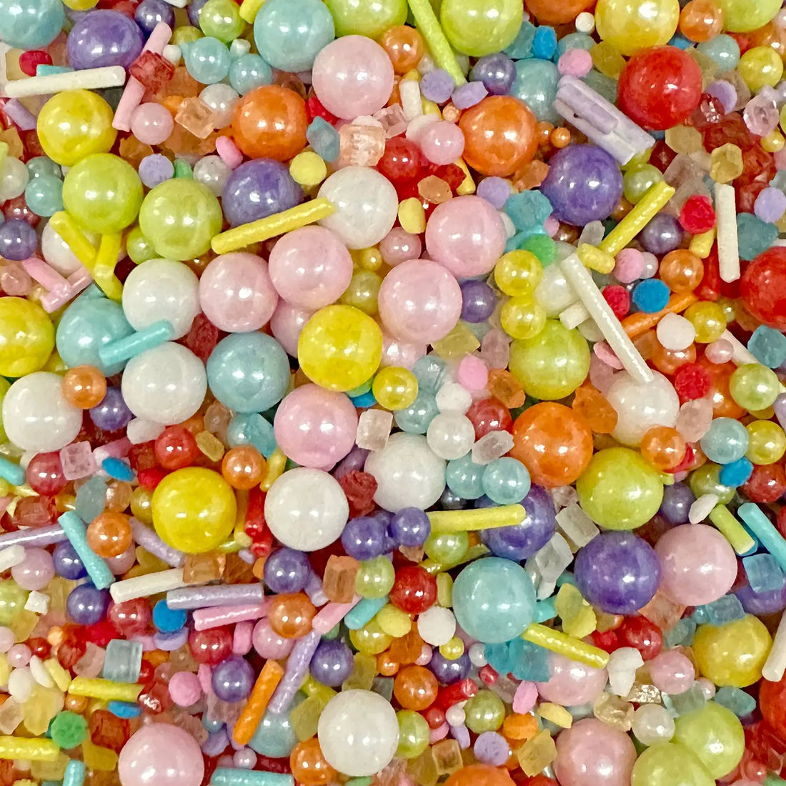 Perles et Vermicelles Multicolores pour Gâteau Harmonieux