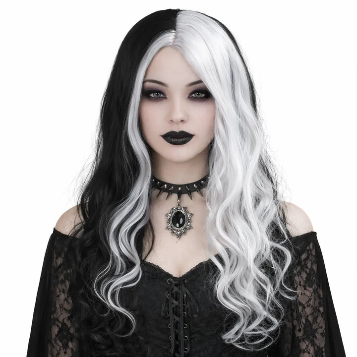Perruque Noire Halloween
