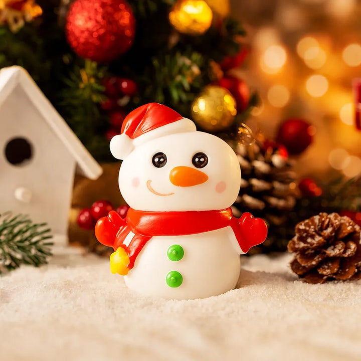 Petit Bonhomme de Neige Mignon Joyeux