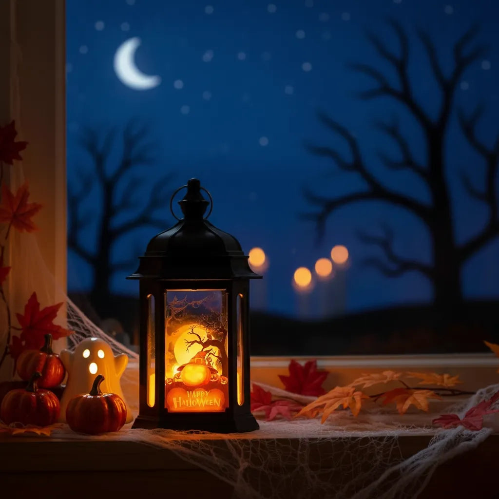 Petit Lanterne Noire Halloween
