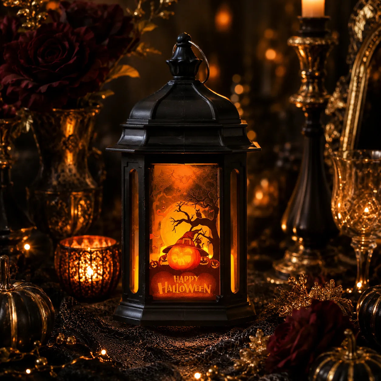 Petit Lanterne Noire Halloween original